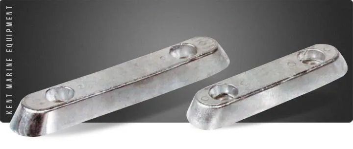 Anodes à boulonner