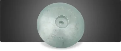 Anodes zinc coque et safran