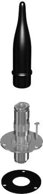 N Type Deck Plug and socket for RG2