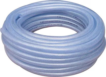 25m x tuyau tressé transparent
