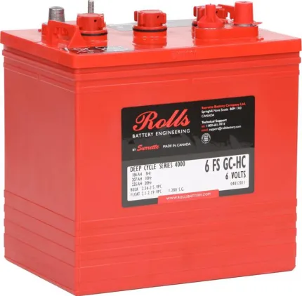 Batterie 6V 235A.h C20