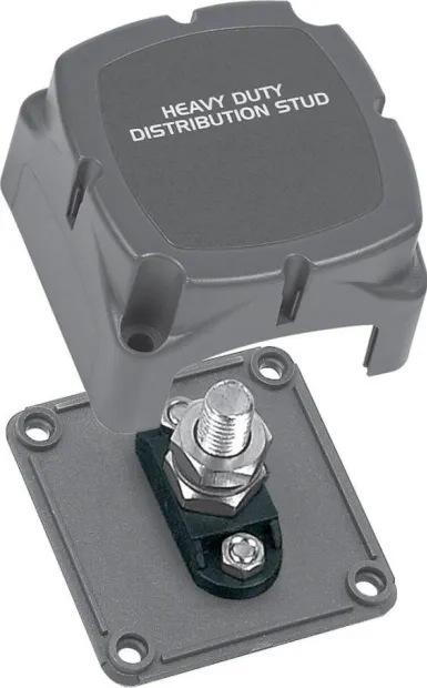 Boîtier multi-connecteurs 1 plot isolé Ø10mm