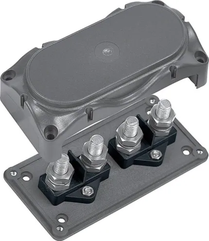 Boîtier multi-connecteurs 4 plots isolés Ø10mm