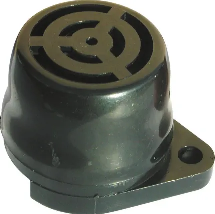 Buzzer boitier noir 12V 83 dB