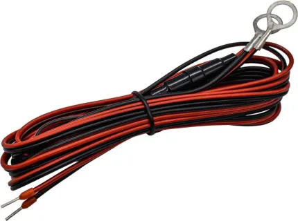 Câbles de 3m pour mesure tension avec protection fusible en ligne