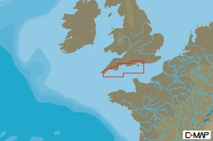 Carte C-MAP® 4D Manche vers Rivière Humber