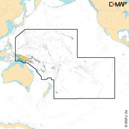 Carte C-MAP® Discover™ X  Territoires Pacifique