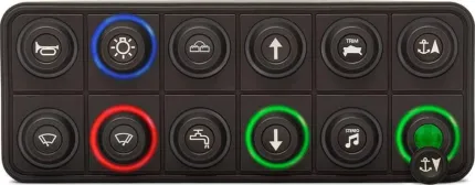 Clavier de commande Powerkey Pro 12 touches Ø15mm