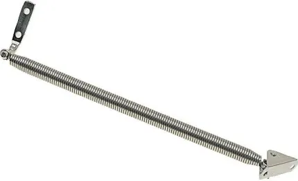Compas de porte à ressort inox Ø11mm L210mm