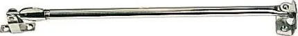 Compas de porte télescopique inox 305 à 530mm