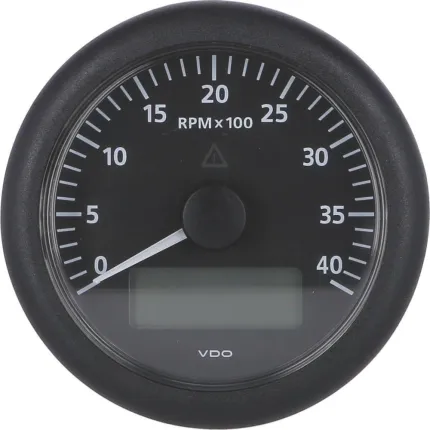 Compte tours 12/24V avec horamètre 0-4000T