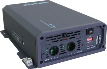 CONVERTISSEUR 24/230V 1200W E/S ACSPT1200-224 / Bornier à vis