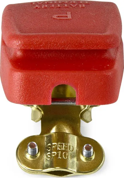 Cosse rapide rouge positif