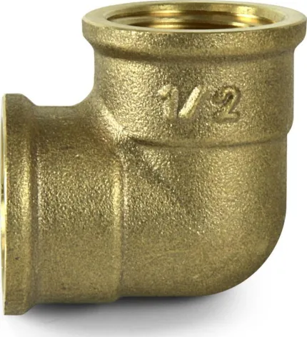 Coude femelle laiton 1/2''