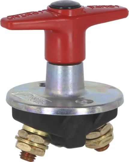 Coupe-batterie unipolaire 150A rouge