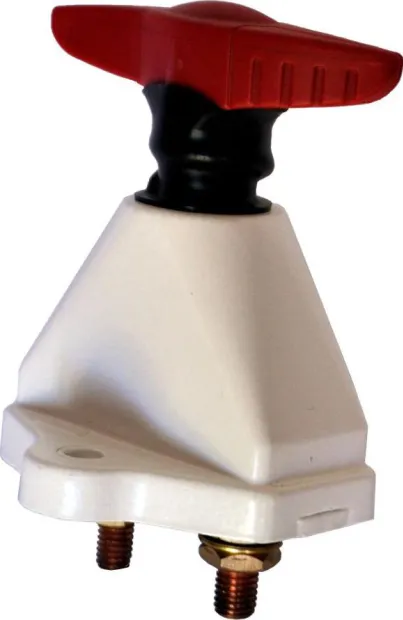 Coupe batterie unipolaire 250A blanc