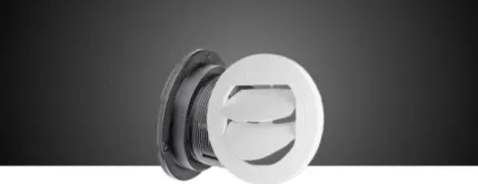 Diffuseur orientable / obturable Ø75mm blanc