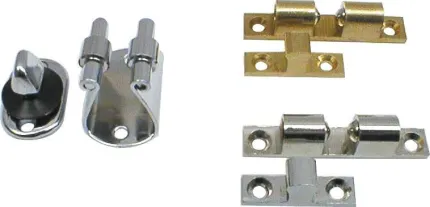 Fermeture à bille L 44mm finition laiton