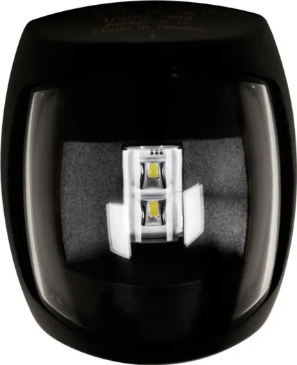 FEU DE POUPE BLC BOIT NOIR 135°LED1W-2LED- EMBARCATIONS < 20M- 2MN