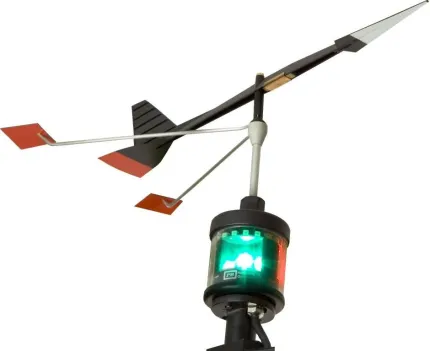 FEU LED SERIE 580 TRICOLORE + MOUILLAGE carter noir + Adaptateur WINDEX