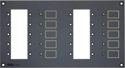 Module courant continu pour 10 disjoncteurs à bascule 1 pôle