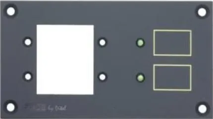 Module courant continu pour 2 disjoncteurs à bascule 1 pôle