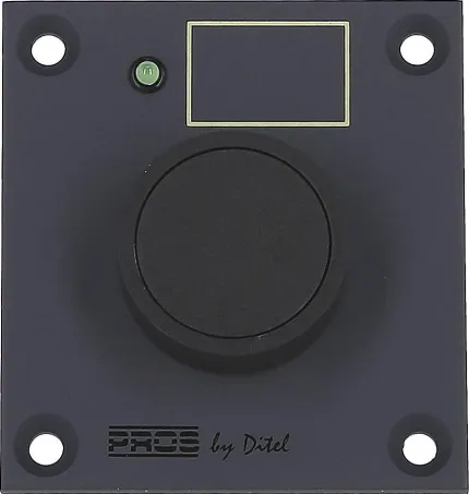 Module poussoir Ø22mm - Noir