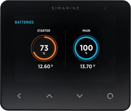 PICO 3.5'' IPS Gorilla Glass polarisant, en saillie, avec adaptateur à encastrer et finition PVC noir résistant aux UVs