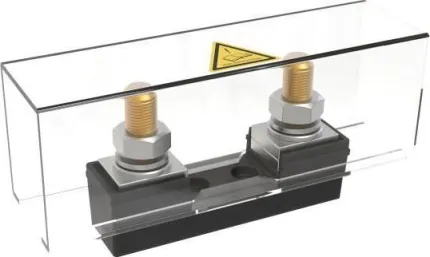 Porte fusible avec capot de protection