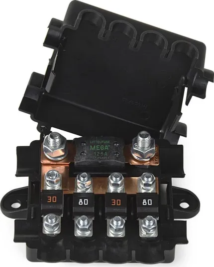 Porte-fusibles pour 1 x MEGA en tête + 4 x MIDI