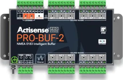 Buffer NMEA0183 2 entrées / 12 sorties Actisense® PRO-BUF-2 