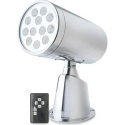 PROJECTEUR DE RECHERCHE LED - INOX - SANS FIL - IP67