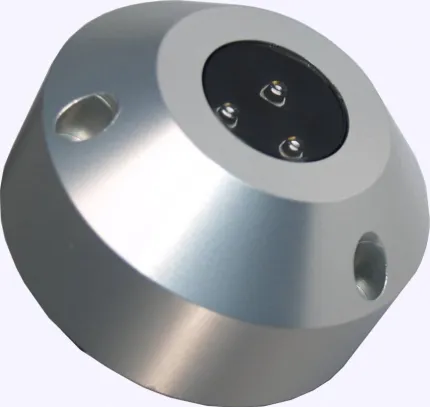 Projecteur LED barre de flèche PB54 - carter argent- lumière rouge - 19°