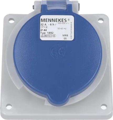 Socle incliné femelle 2P+T 32A