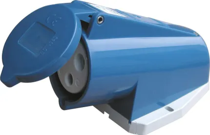 Socle T prise femelle 2P+T 32A