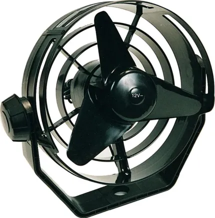 Ventilateur turbo 12V noir