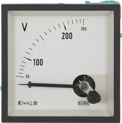 Voltmètre analogique 0-250VCA