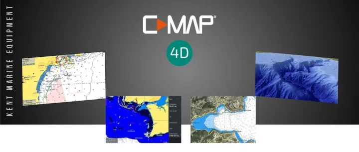 Cartes C-MAP® 4D