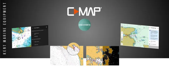 Cartes C-MAP® Discover™ X