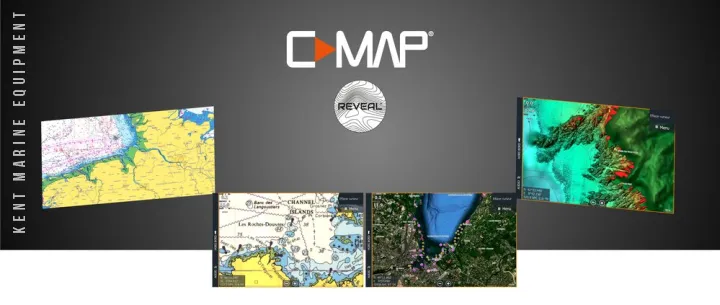 Cartes C-MAP® Reveal™
