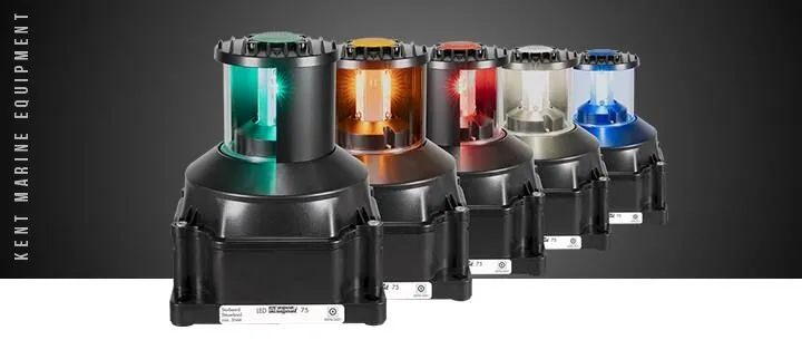 Feux de navigation > 20m - Série 75 LED pour bateaux professionnels et navires
