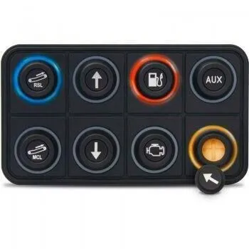 PKP 8 Pos 15mm keypad (2x4) - RS485 / J1939 - Deutsch