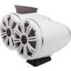 2 enceintes 6.5'' - KMFC 65W LED - Blanc - Montage à plat