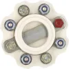 Accouplement semi-élastique 10CV/100 tr/min-Ø tourteau 127mm