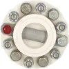 Accouplement semi-élastique 28CV/100 tr/min-Ø tourteau 146mm