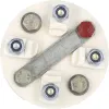 Accouplement semi-élastique 5 CV/100 tr/min-Ø tourteau 101.6mm