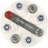 Accouplement semi-élastique 8 CV/100 tr/min-Ø tourteau 101.6mm