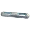Anode à boulonner zinc L320mm