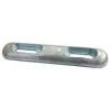 Anode à boulonner zinc L455mm