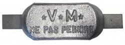 Anode à souder zinc US MIL L250mm